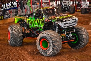 Toxic Monster Truck racing